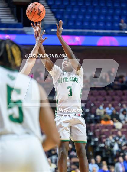 Thumbnail 3 in Notre Dame vs. East Catholic (CIAC Class I Final) photogallery.