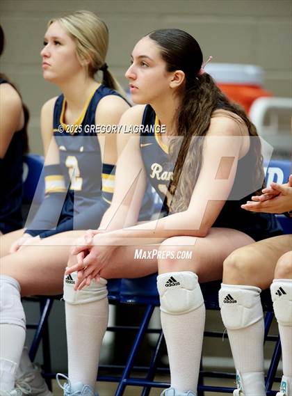 Thumbnail 2 in Cypress Ranch vs Byron Nelson (UIL 6A D1 Volleyball Semi-final) photogallery.