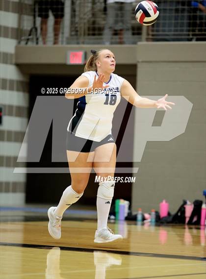 Thumbnail 2 in Cypress Ranch vs Byron Nelson (UIL 6A D1 Volleyball Semi-final) photogallery.