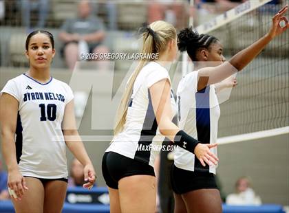 Thumbnail 1 in Cypress Ranch vs Byron Nelson (UIL 6A D1 Volleyball Semi-final) photogallery.