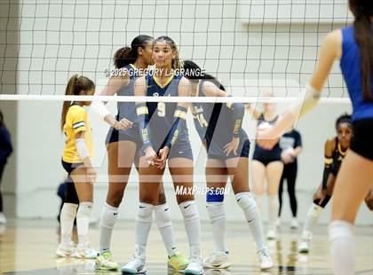 Thumbnail 3 in Cypress Ranch vs Byron Nelson (UIL 6A D1 Volleyball Semi-final) photogallery.