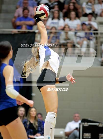 Thumbnail 2 in Cypress Ranch vs Byron Nelson (UIL 6A D1 Volleyball Semi-final) photogallery.
