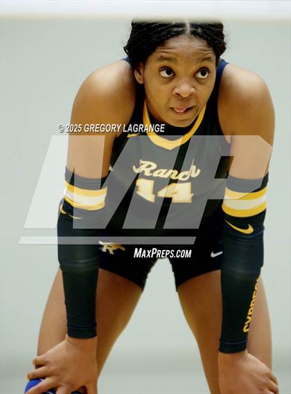 Thumbnail 1 in Cypress Ranch vs Byron Nelson (UIL 6A D1 Volleyball Semi-final) photogallery.