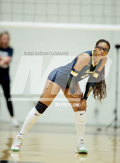 Thumbnail 3 in Cypress Ranch vs Byron Nelson (UIL 6A D1 Volleyball Semi-final) photogallery.