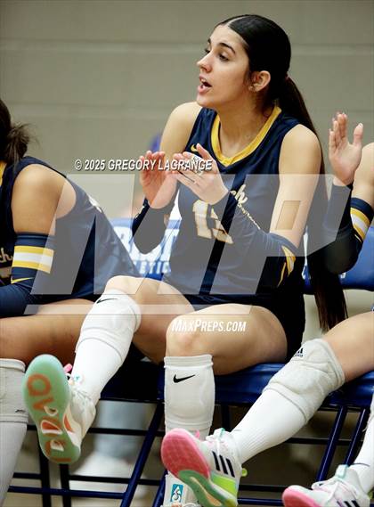 Thumbnail 2 in Cypress Ranch vs Byron Nelson (UIL 6A D1 Volleyball Semi-final) photogallery.