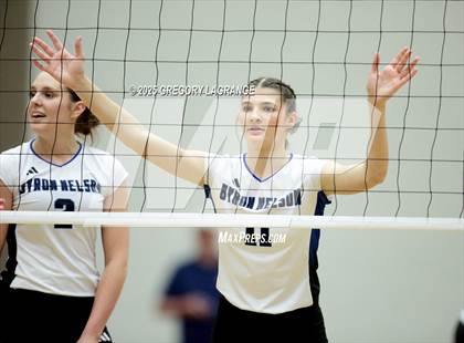 Thumbnail 1 in Cypress Ranch vs Byron Nelson (UIL 6A D1 Volleyball Semi-final) photogallery.