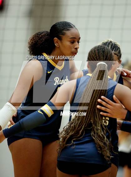 Thumbnail 3 in Cypress Ranch vs Byron Nelson (UIL 6A D1 Volleyball Semi-final) photogallery.