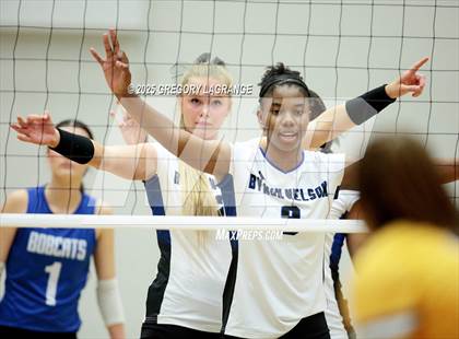 Thumbnail 1 in Cypress Ranch vs Byron Nelson (UIL 6A D1 Volleyball Semi-final) photogallery.