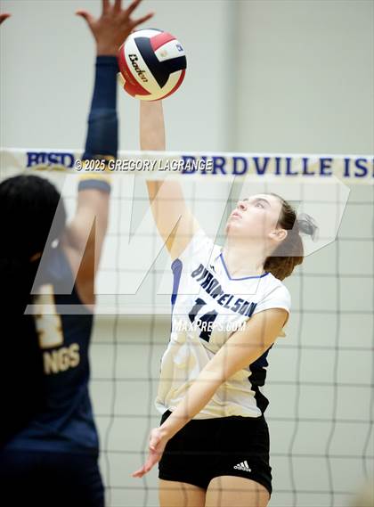 Thumbnail 2 in Cypress Ranch vs Byron Nelson (UIL 6A D1 Volleyball Semi-final) photogallery.