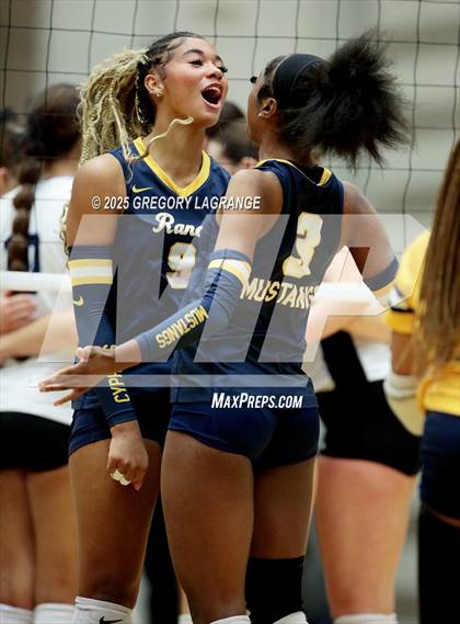 Thumbnail 1 in Cypress Ranch vs Byron Nelson (UIL 6A D1 Volleyball Semi-final) photogallery.