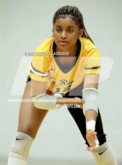 Thumbnail 3 in Cypress Ranch vs Byron Nelson (UIL 6A D1 Volleyball Semi-final) photogallery.