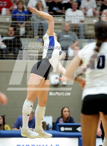 Thumbnail 1 in Cypress Ranch vs Byron Nelson (UIL 6A D1 Volleyball Semi-final) photogallery.