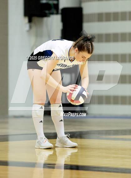 Thumbnail 1 in Cypress Ranch vs Byron Nelson (UIL 6A D1 Volleyball Semi-final) photogallery.