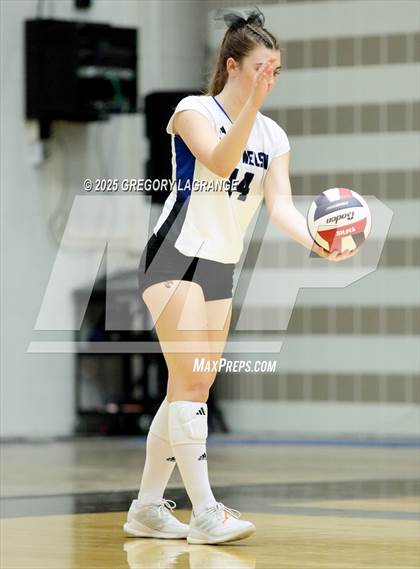 Thumbnail 2 in Cypress Ranch vs Byron Nelson (UIL 6A D1 Volleyball Semi-final) photogallery.