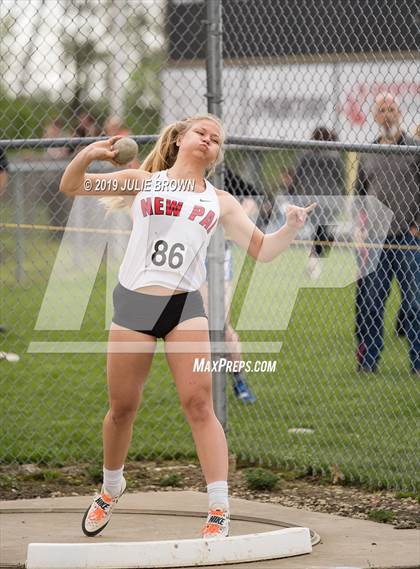 Thumbnail 2 in Hancock County (Shot Put & 1600 Meter) photogallery.