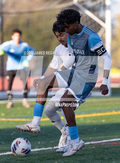 Thumbnail 1 in Granada @ Hillsdale (CIF NorCal D3 Boys Soccer Semifinal) photogallery.