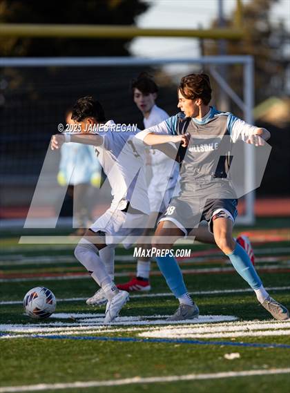 Thumbnail 2 in Granada @ Hillsdale (CIF NorCal D3 Boys Soccer Semifinal) photogallery.