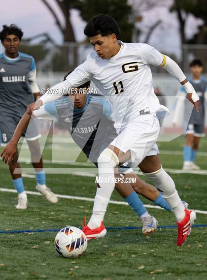 Thumbnail 1 in Granada @ Hillsdale (CIF NorCal D3 Boys Soccer Semifinal) photogallery.