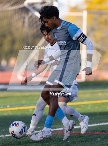 Thumbnail 3 in Granada @ Hillsdale (CIF NorCal D3 Boys Soccer Semifinal) photogallery.