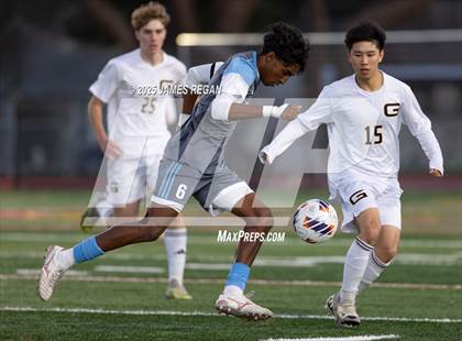 Thumbnail 3 in Granada @ Hillsdale (CIF NorCal D3 Boys Soccer Semifinal) photogallery.