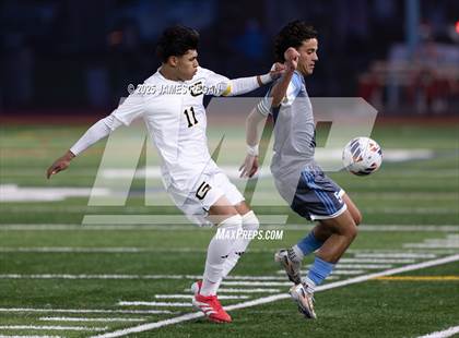 Thumbnail 2 in Granada @ Hillsdale (CIF NorCal D3 Boys Soccer Semifinal) photogallery.