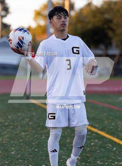 Thumbnail 2 in Granada @ Hillsdale (CIF NorCal D3 Boys Soccer Semifinal) photogallery.
