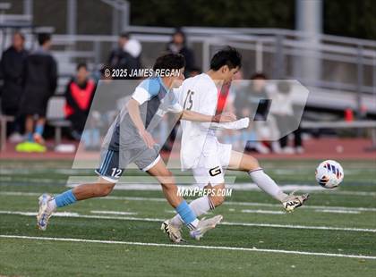 Thumbnail 2 in Granada @ Hillsdale (CIF NorCal D3 Boys Soccer Semifinal) photogallery.