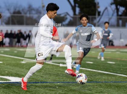 Thumbnail 2 in Granada @ Hillsdale (CIF NorCal D3 Boys Soccer Semifinal) photogallery.