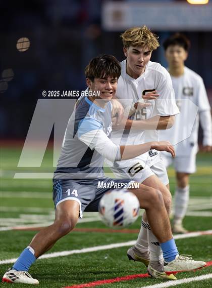 Thumbnail 2 in Granada @ Hillsdale (CIF NorCal D3 Boys Soccer Semifinal) photogallery.
