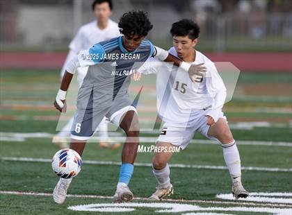 Thumbnail 2 in Granada @ Hillsdale (CIF NorCal D3 Boys Soccer Semifinal) photogallery.