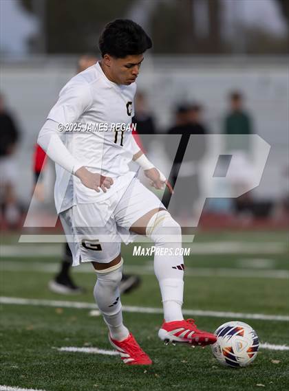 Thumbnail 3 in Granada @ Hillsdale (CIF NorCal D3 Boys Soccer Semifinal) photogallery.