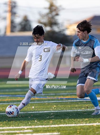 Thumbnail 3 in Granada @ Hillsdale (CIF NorCal D3 Boys Soccer Semifinal) photogallery.