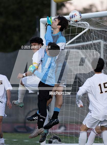 Thumbnail 1 in Granada @ Hillsdale (CIF NorCal D3 Boys Soccer Semifinal) photogallery.