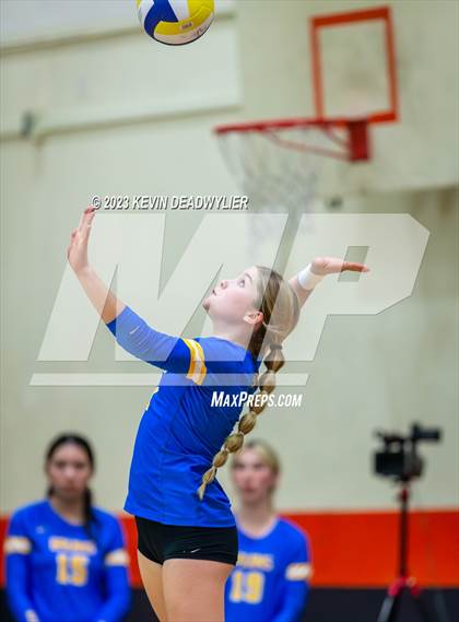 Thumbnail 3 in Geffen Academy @ Chatsworth (CIF State Division 4 Round 1) photogallery.