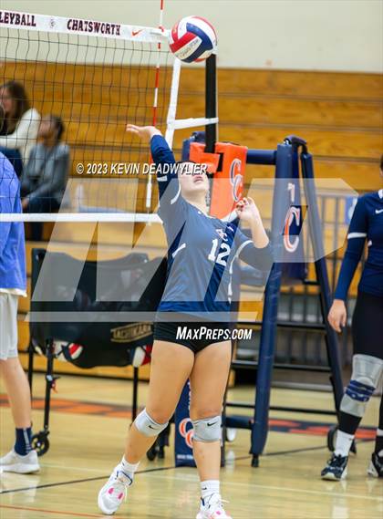 Thumbnail 1 in Geffen Academy @ Chatsworth (CIF State Division 4 Round 1) photogallery.