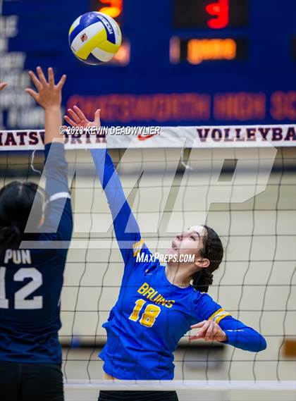 Thumbnail 2 in Geffen Academy @ Chatsworth (CIF State Division 4 Round 1) photogallery.