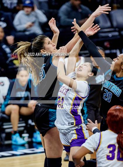 Thumbnail 2 in Santiago vs. Oakland Tech (CIF State D1 Final) photogallery.