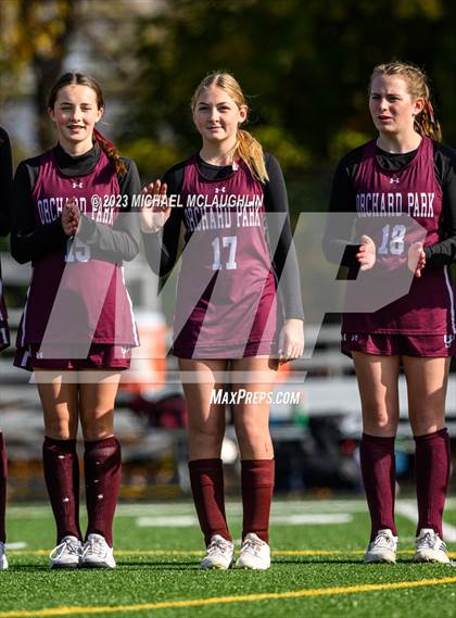 Thumbnail 1 in Orchard Park vs. Mamaroneck (NYSPHSAA Class A Final) photogallery.