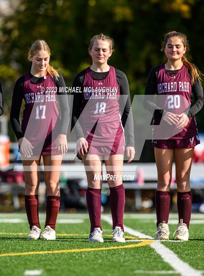 Thumbnail 2 in Orchard Park vs. Mamaroneck (NYSPHSAA Class A Final) photogallery.