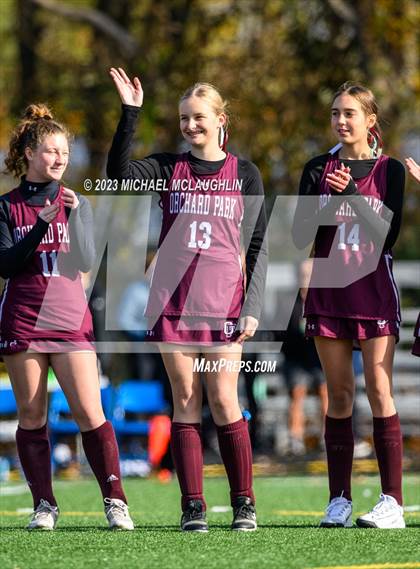 Thumbnail 3 in Orchard Park vs. Mamaroneck (NYSPHSAA Class A Final) photogallery.