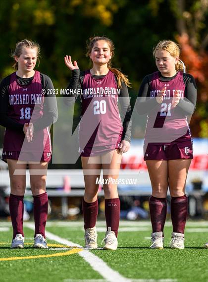 Thumbnail 3 in Orchard Park vs. Mamaroneck (NYSPHSAA Class A Final) photogallery.