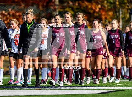 Thumbnail 2 in Orchard Park vs. Mamaroneck (NYSPHSAA Class A Final) photogallery.