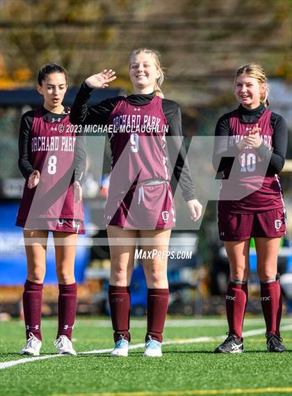 Thumbnail 1 in Orchard Park vs. Mamaroneck (NYSPHSAA Class A Final) photogallery.