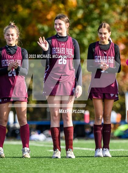 Thumbnail 2 in Orchard Park vs. Mamaroneck (NYSPHSAA Class A Final) photogallery.