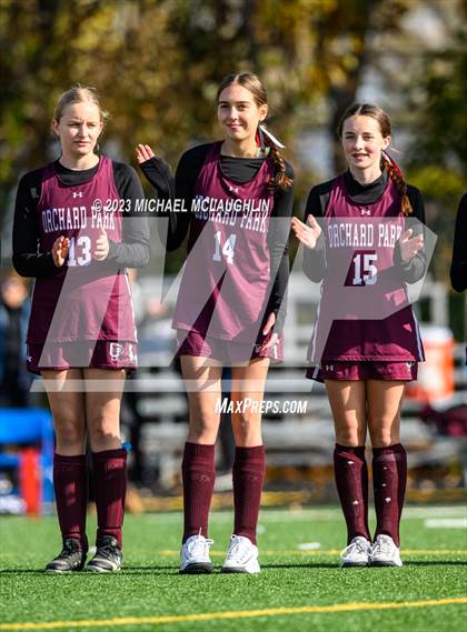 Thumbnail 3 in Orchard Park vs. Mamaroneck (NYSPHSAA Class A Final) photogallery.