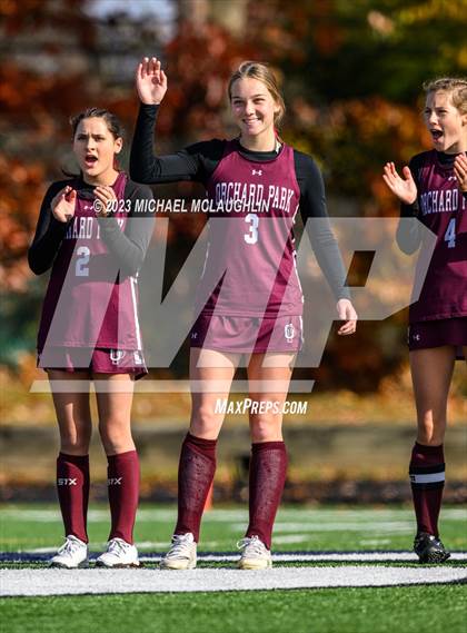 Thumbnail 1 in Orchard Park vs. Mamaroneck (NYSPHSAA Class A Final) photogallery.