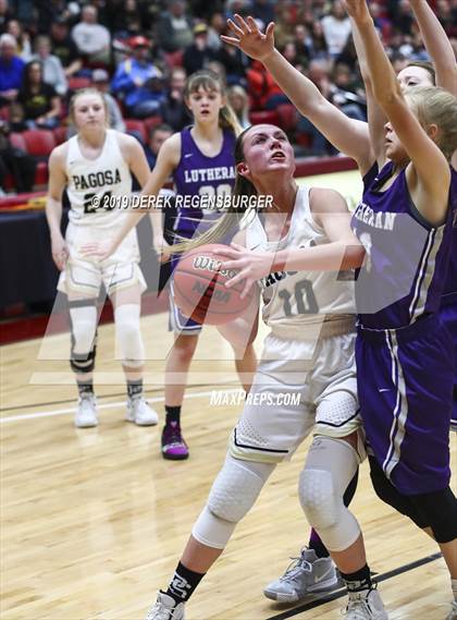 Thumbnail 1 in Pagosa Springs vs Lutheran (CHSAA 3A Great 8) photogallery.