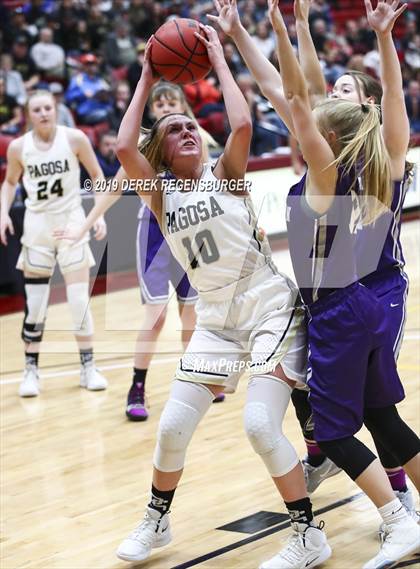 Thumbnail 3 in Pagosa Springs vs Lutheran (CHSAA 3A Great 8) photogallery.