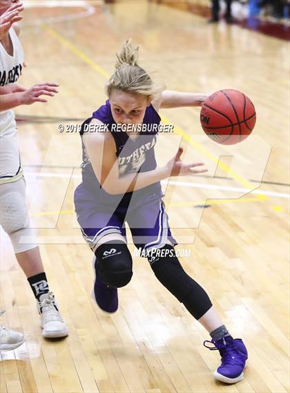 Thumbnail 2 in Pagosa Springs vs Lutheran (CHSAA 3A Great 8) photogallery.