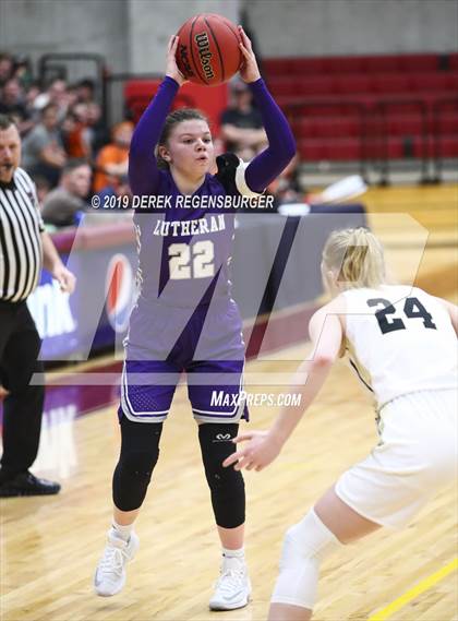 Thumbnail 2 in Pagosa Springs vs Lutheran (CHSAA 3A Great 8) photogallery.